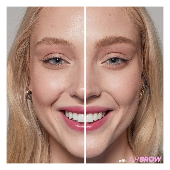 Kosas' Honey Blonde Air Brow tinted gel Brow mascara Model