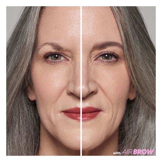 Kosas' Grey Air Brow tinted gel Brow mascara Model