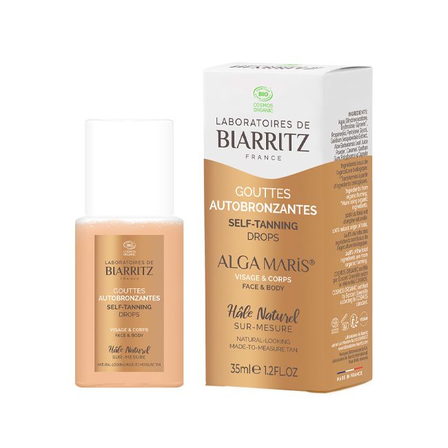 Laboratoires de Biarritz's Self-tanning drops Organic self-tanner Pack