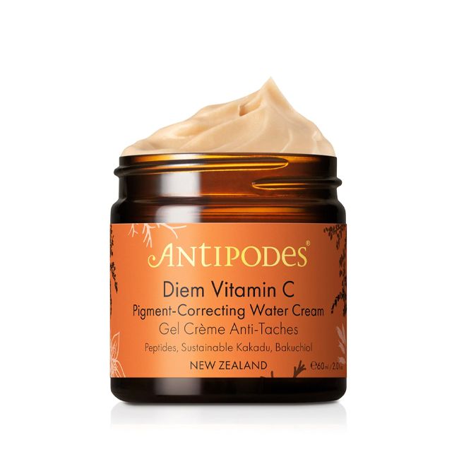 Antipodes' Diem Vitamin C pigment-correcting anti-strain cream Pack