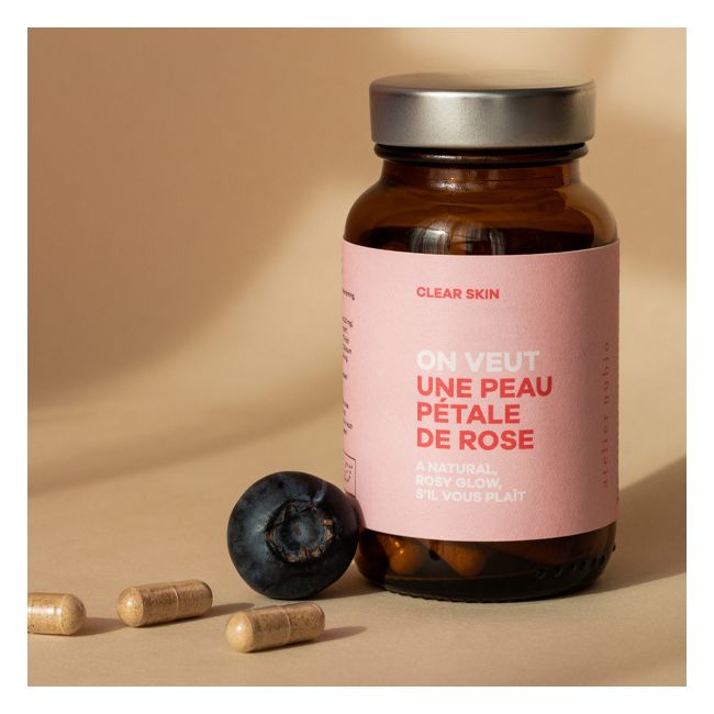 Atelier Nubio's We want... Rose petal skin Organic food supplement Lifestyle