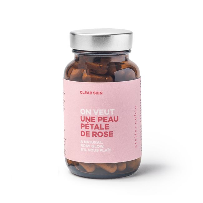 Atelier Nubio's We want... Rose petal skin Organic food supplement