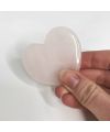 Gua sha quartz rose coeur Moncornerb Mannequin