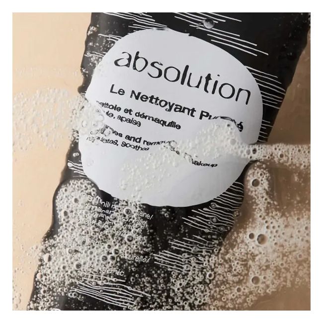 Absolution's Gel Organic face cleanser Packaging
