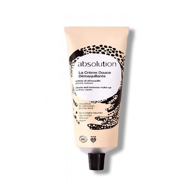 Absolution's Organic make up remover cream