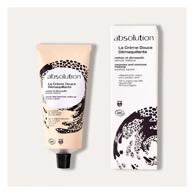 Démaquillant bio crème douce démaquillante Absolution Pack