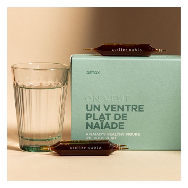 Complément alimentaire bio On veut un ventre plat de Naïade Atelier Nubio Packaging