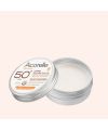 Acorelle's Solid SPF 50+ Mineral sunscreen Packaging