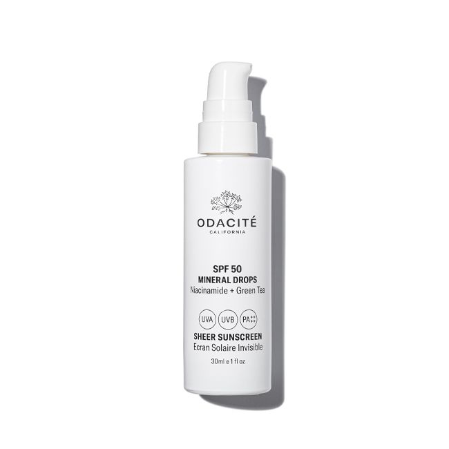 Crème solaire minérale invisible Mineral Drops SPF 50 Odacité