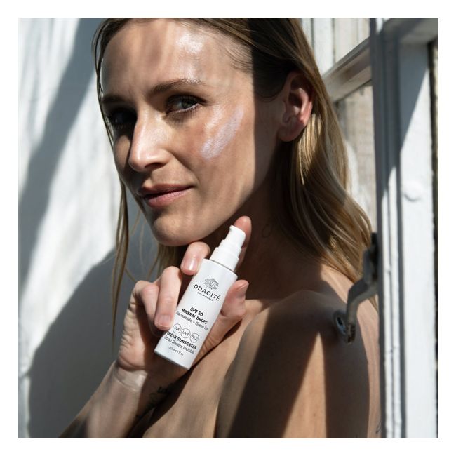 Odacité's Drops SPF 50 Mineral sunscreen Cosmetics