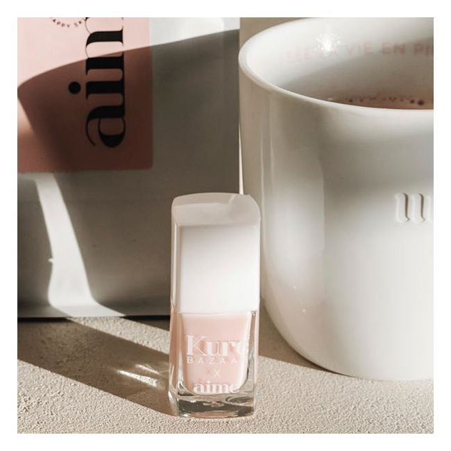 Kure Bazaar's Pink Glow Nail Polish Lifestyle