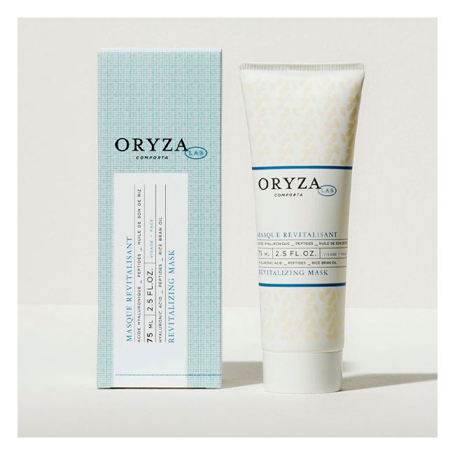 Oryza Lab's Revitalizing Natural Face Mask Pack