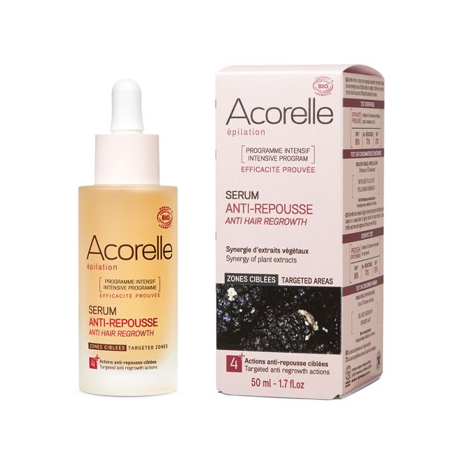 Acorelle's Anti-hair regrowth serum Post depilation skincare Pack