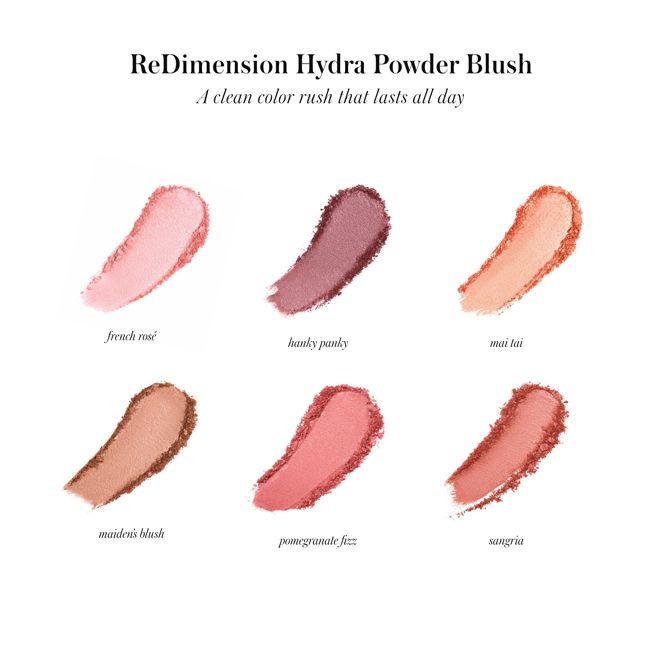 Blush naturel ReDimension Hydra Powder RMS Beauty Texture