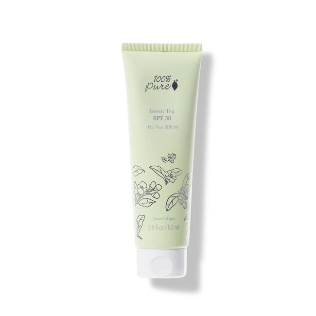 Crème solaire minérale Lotion thé vert SPF30 100% Pure