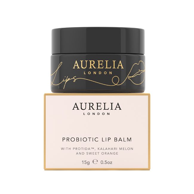 Baume à lèvres naturel probiotique Lip Balm Aurelia London Pack