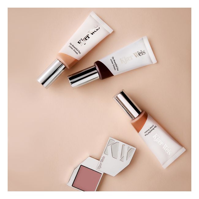 Kjaer Weis' The Beautiful Tint Tinted hydrating cream Packaging Lifestyle