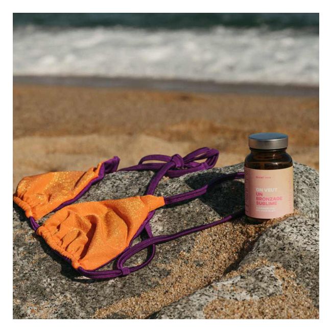 Atelier Nubio's We want... A sublime tan Organic food supplement Lifestyle