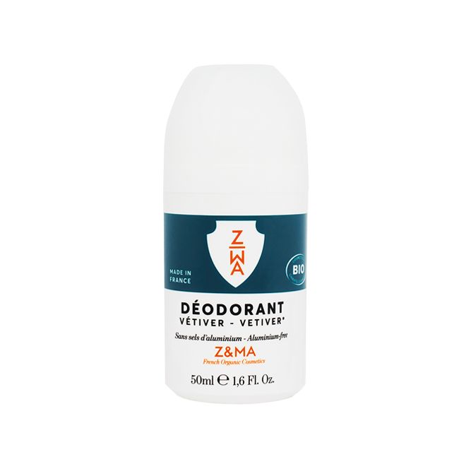 Déodorant bio Vétiver Z&MA