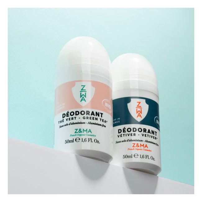 Déodorant bio Vétiver Z&MA Packaging