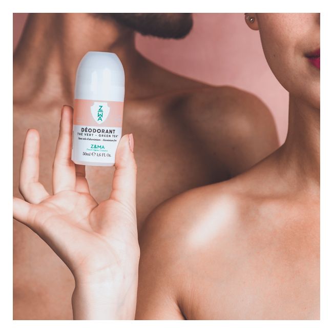 Déodorant bio Thé Vert Z&MA Application
