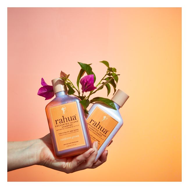 Rahua's Enchanted Island Natural conditioner Packaging