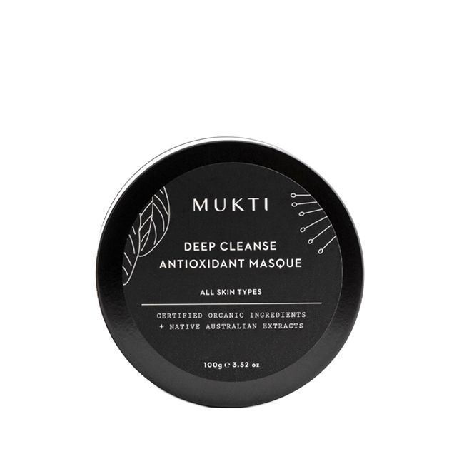 Mukti's Deep Cleanse Antioxidant organic face mask