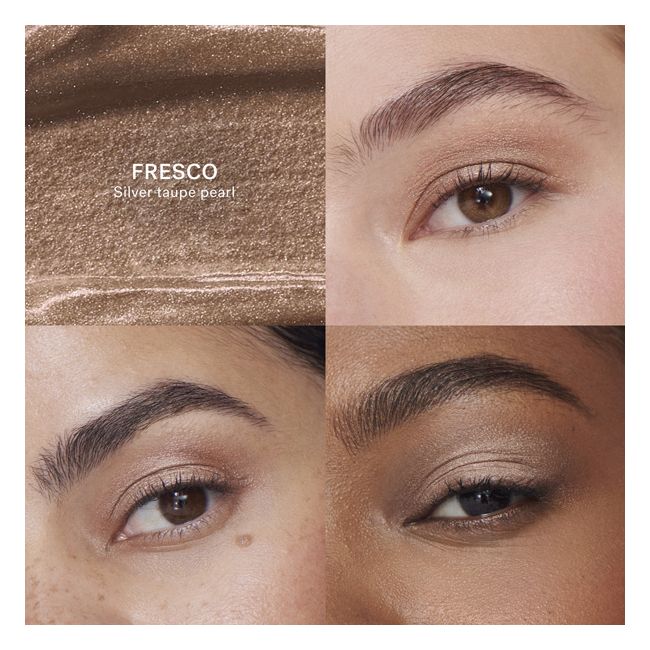 Ilia Beauty's Fresco Liquid eyeshadow Model