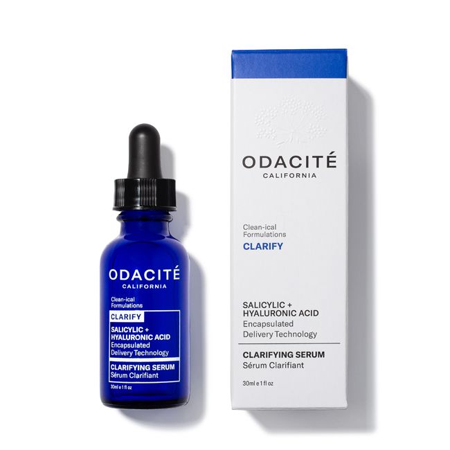 Odacité's Clarifying serum Natural face care Packaging