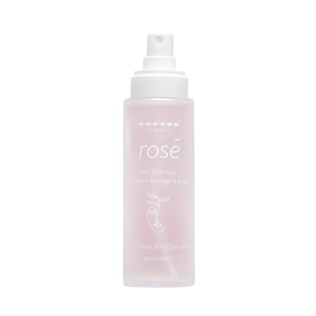 Nini Organics' Rosé face mist Face tonic lotion