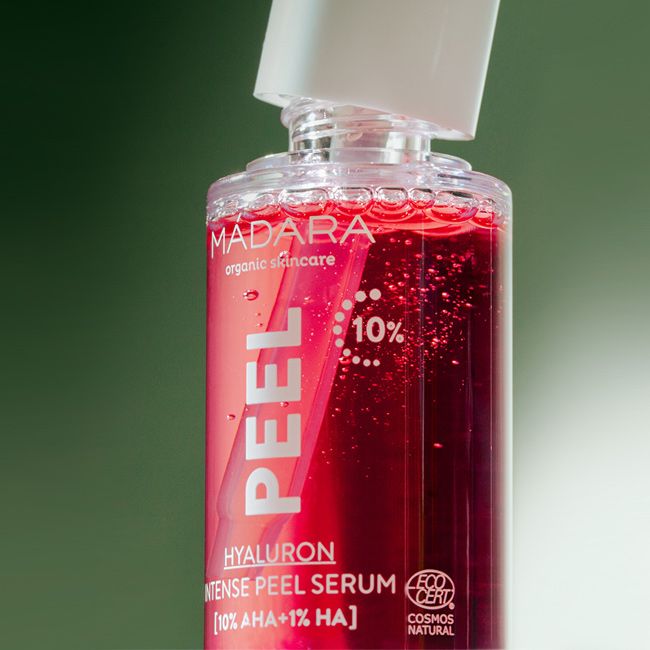 Madara's Hyaluron intense peel serum Natural face care Lifestyle