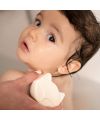 Umaï's Gaspard Gentle Cleansing Care Baby solid soap Application