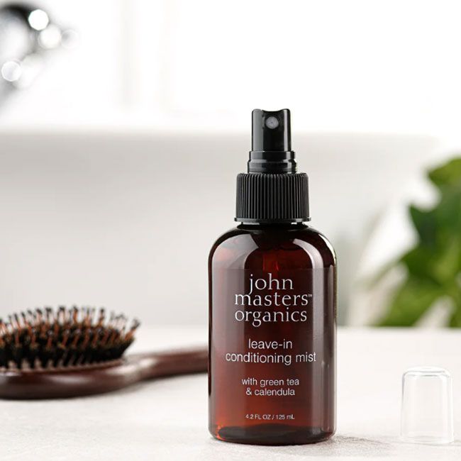 Brume après-shampoing sans rinçage au thé vert et au calendula John Masters organic Packaging