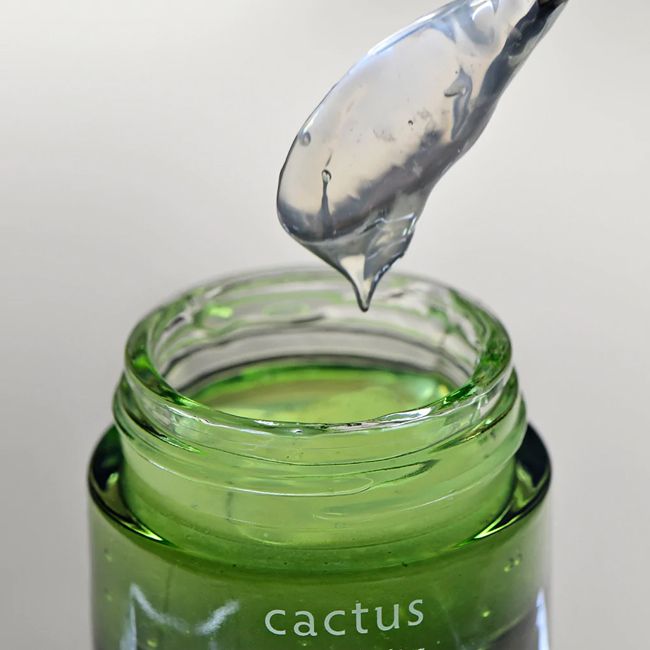 Whamisa's Cactus plumping mask with prickly pear Natural face mask Application
