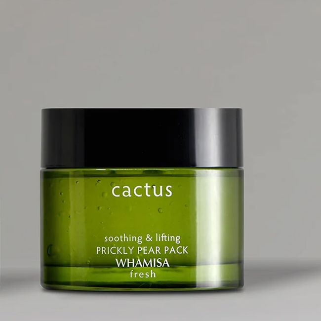 Whamisa's Cactus plumping mask with prickly pear Natural face mask Lifestyle
