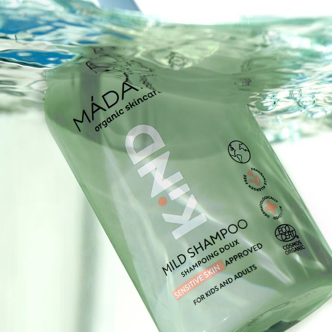 Shampoing naturel bébé Kind Madara Pack