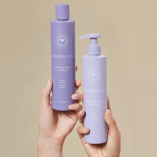 Après shampoing naturel violet Bright Balance Innersense Lifestyle