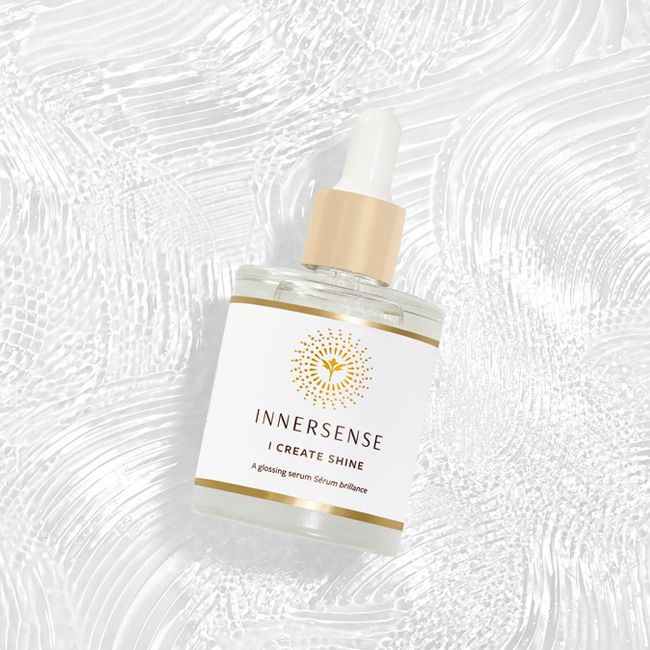 Innersense's I Create Shine Hair glossing serum Lifestyle