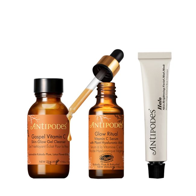 Antipodes' Glow Healthy Skin Radiance Care set