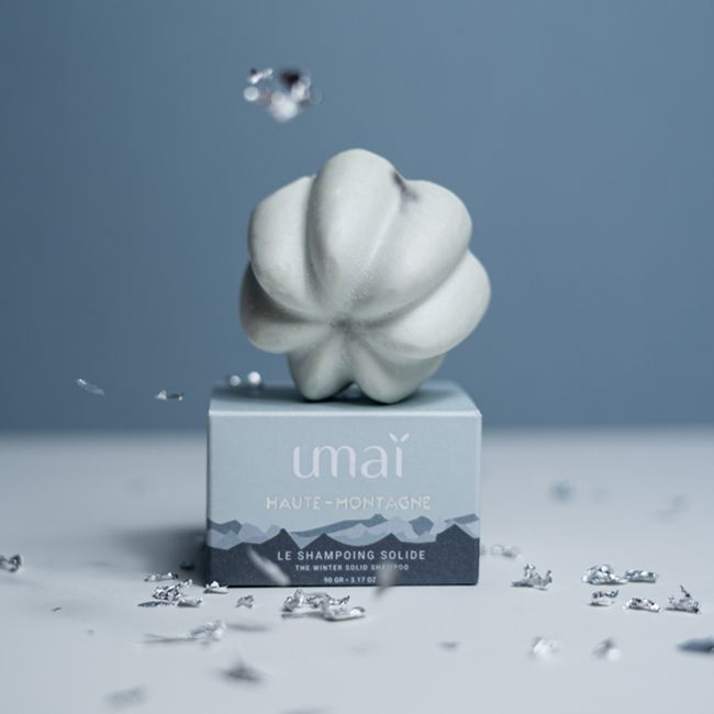 Umaï's Haute Montagne Solid shampoo Lifestyle