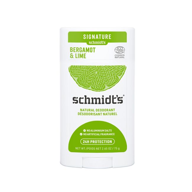Deodorant Schmidt Bergamote et citron vert en stick Schmidt's