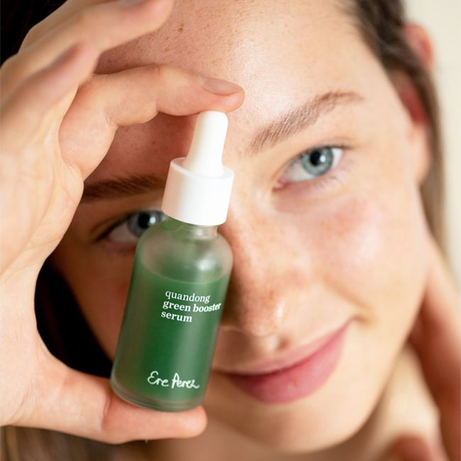 Ere Perez's Quandong Green Booster Organic face serum Pack