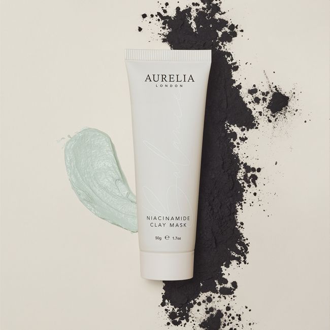 Masque naturel visage argile à la niacinamide Aurelia London Lifestyle