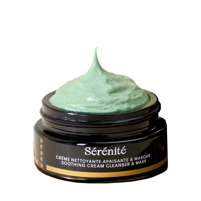 Crème nettoyante visage et masque Sérénité Okoko