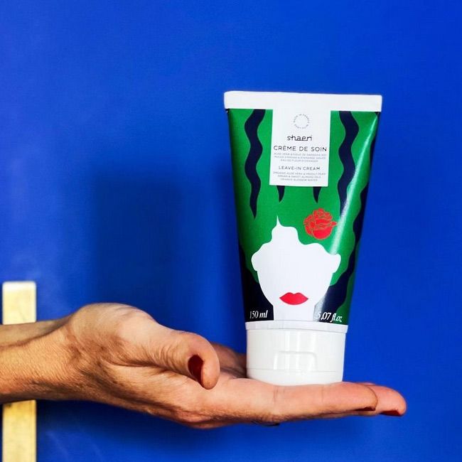 Leave in cheveux crème de soin nourrissante à l'huile d'argan et figue de barbarie Shaeri packshot