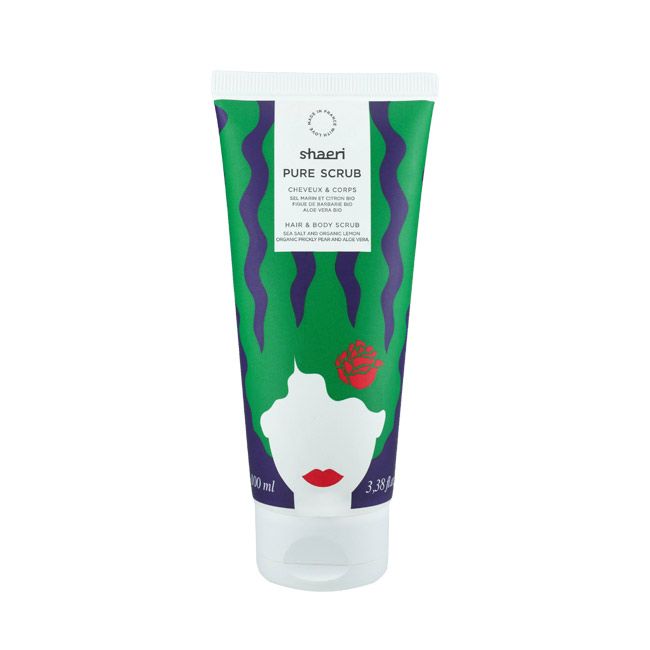 Gommage cuir chevelu détoxifiant pure scrub Shaeri