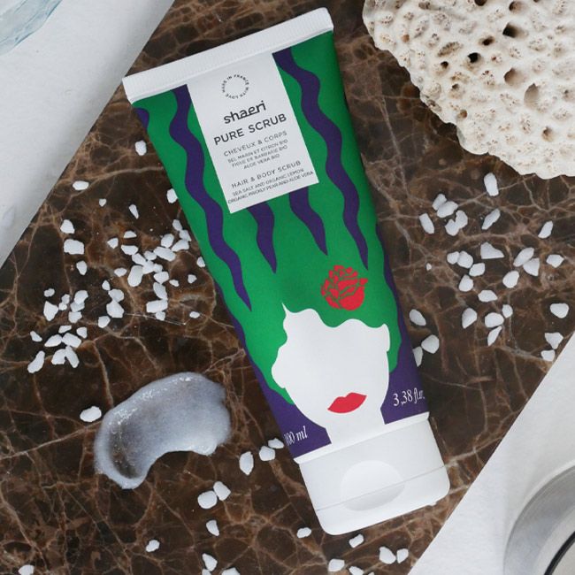 Gommage cuir chevelu détoxifiant pure scrub Shaeri lifestyle