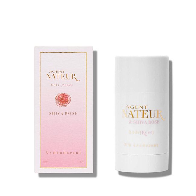 Organic deodorant Holi Rose Agent Nateur package