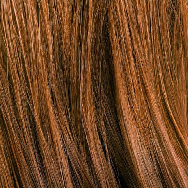 Coloration végétale naturelle bio cuivré naturel Tresse texture