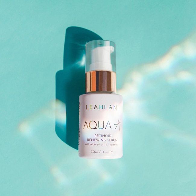 Aqua A retinoid renewing serum Leahlani Skincare pack